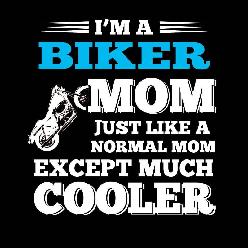 Motorrad Biker Mama Mom
