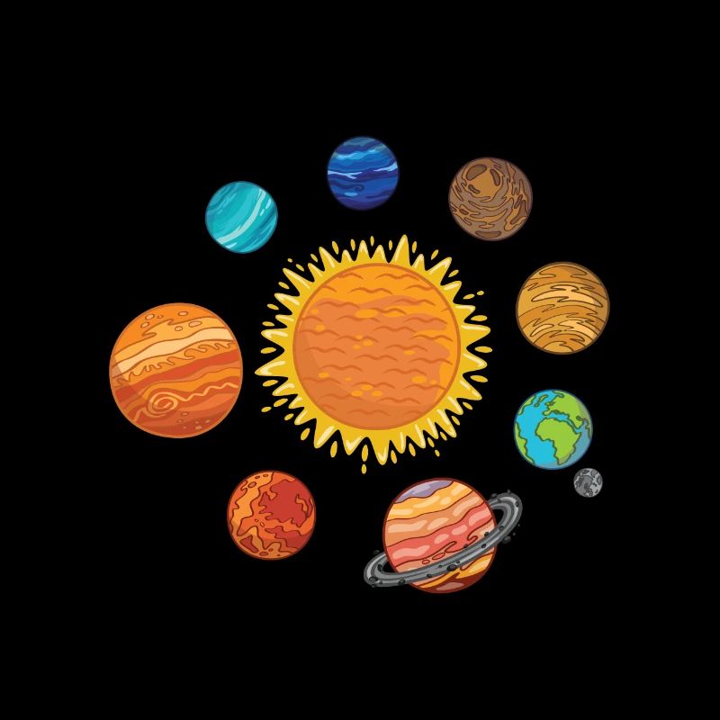 Planet Solar System Sun Logo Space