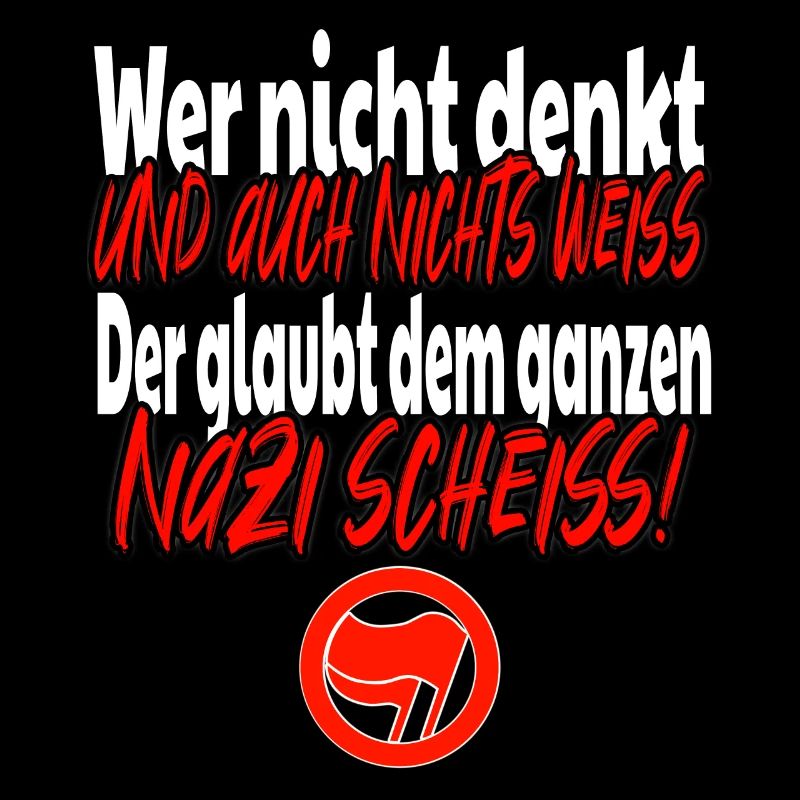 Who doesn't think and knows nothing Antifa