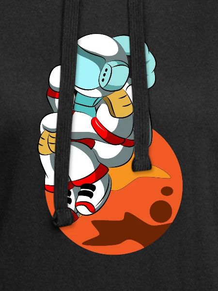 Reflecting astronaut