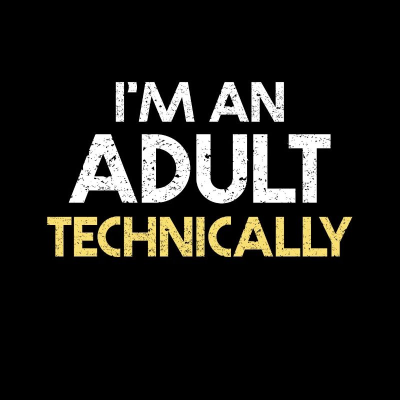 Ich bin ein Erwachsener technisch
