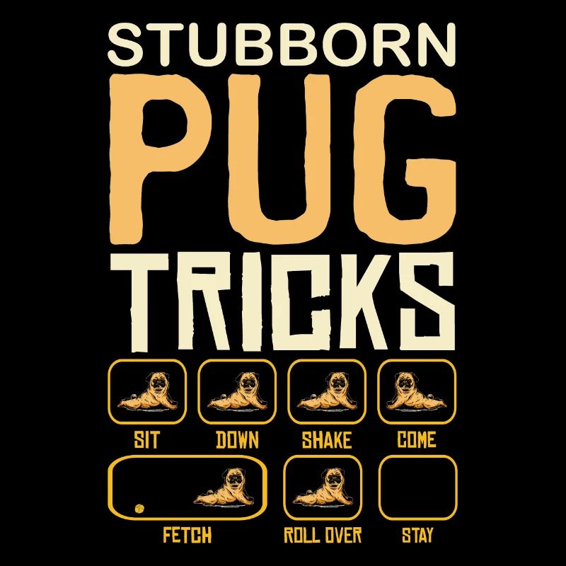 Mops Tricks Hundehalter Geschenk Mops Hunde