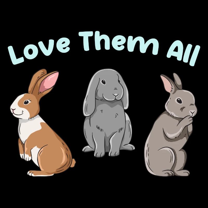 Conception de lapin mignon pour les propriétaires de lapins