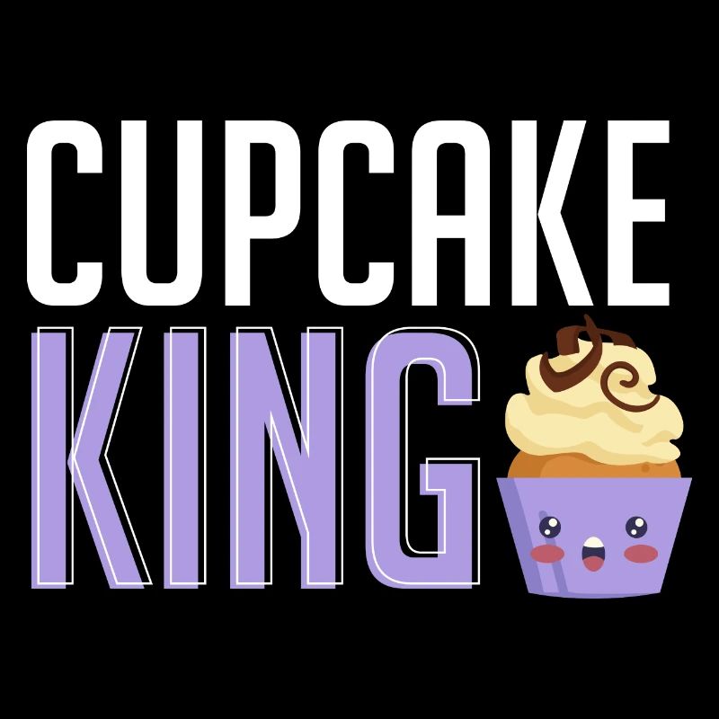 Cupcake King Baking Baker Pastry Chef Men