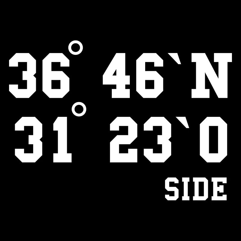 Side Coordinates Turkey Holiday Idea