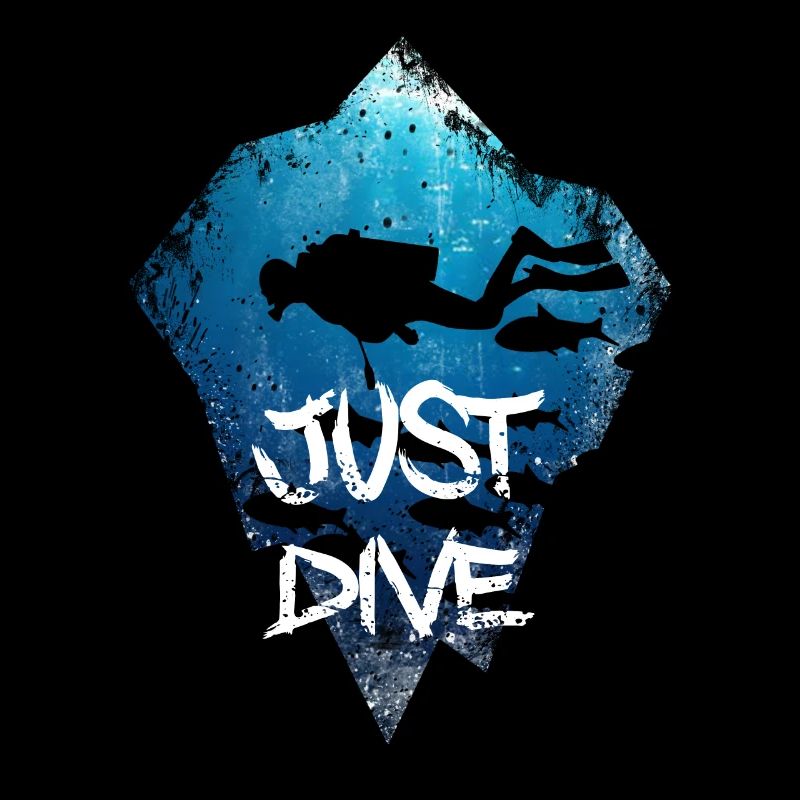 XASTY Just Dive Diver Mer de Plongée