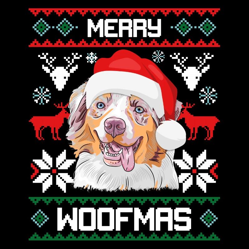 Pull moche de berger australien de Joyeux Woofma