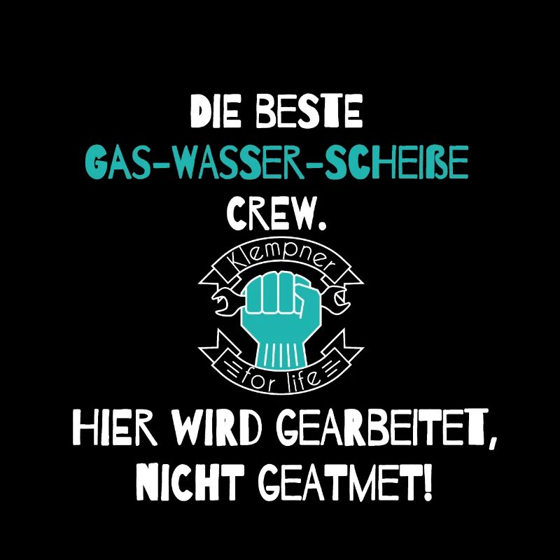 Ich arbeite hart, ich bin Klempner - Geschenk Idee