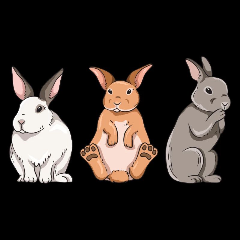 Conception de lapin mignon pour les propriétaires de lapins