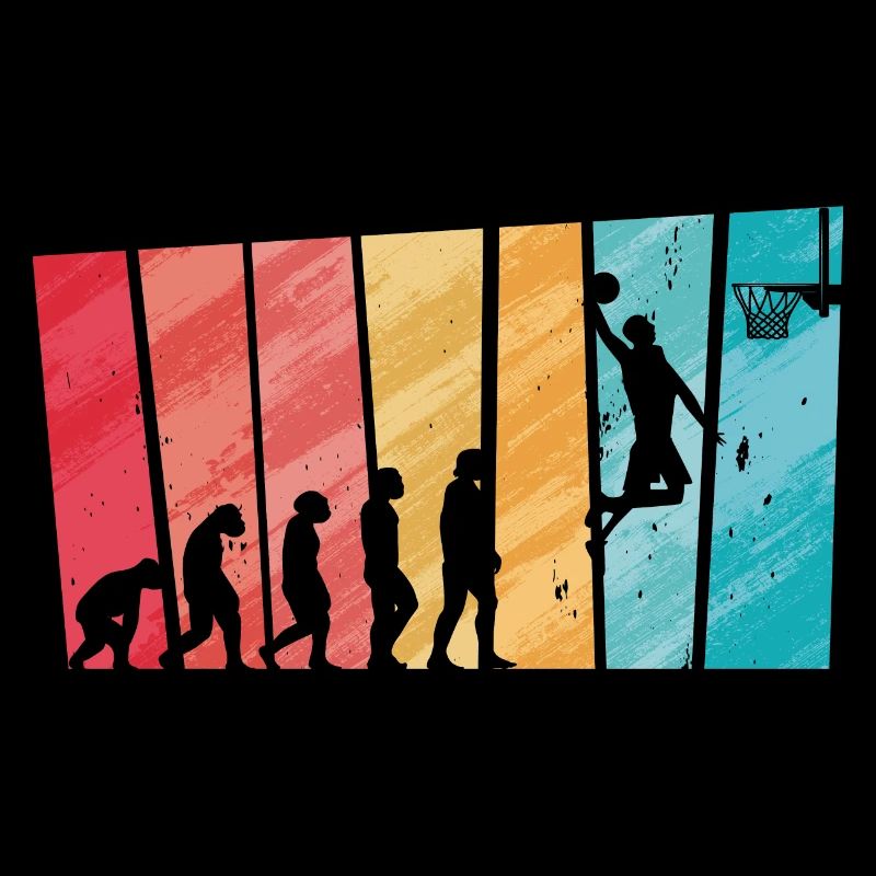 Basketball Evolution From Monkey To Men BBall