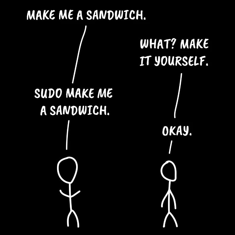 SUDO MAKE ME A SANDWICH