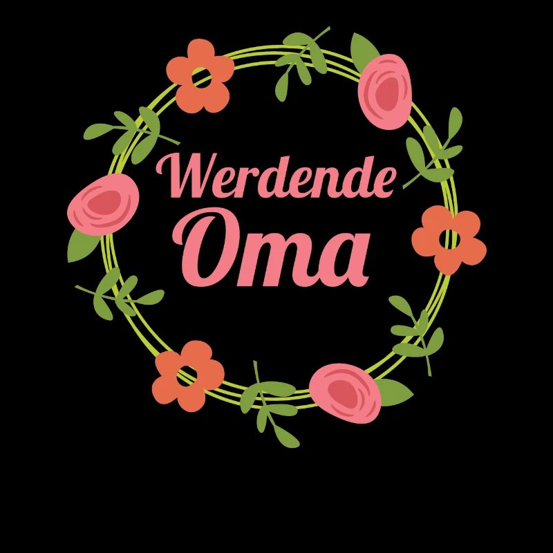 Werdende Oma Großmutter Geschenk