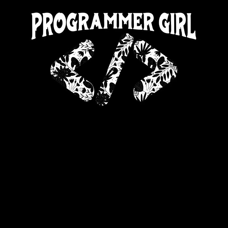 Développeur Coder Programmeur Girl