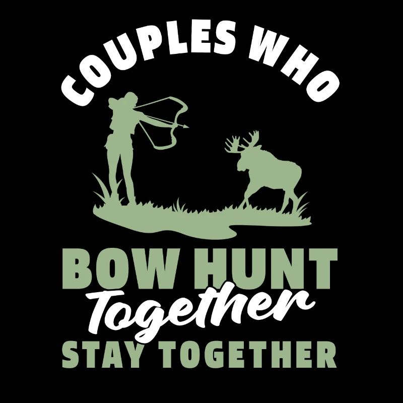 Bogenjagd Bogenjäger Paar