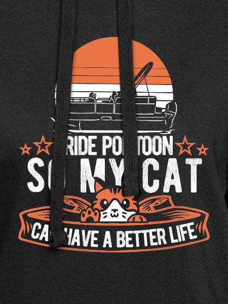 Pontonboot Katze