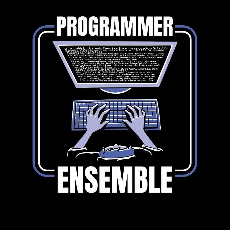 Développeur Coder Programmeur Ensemble