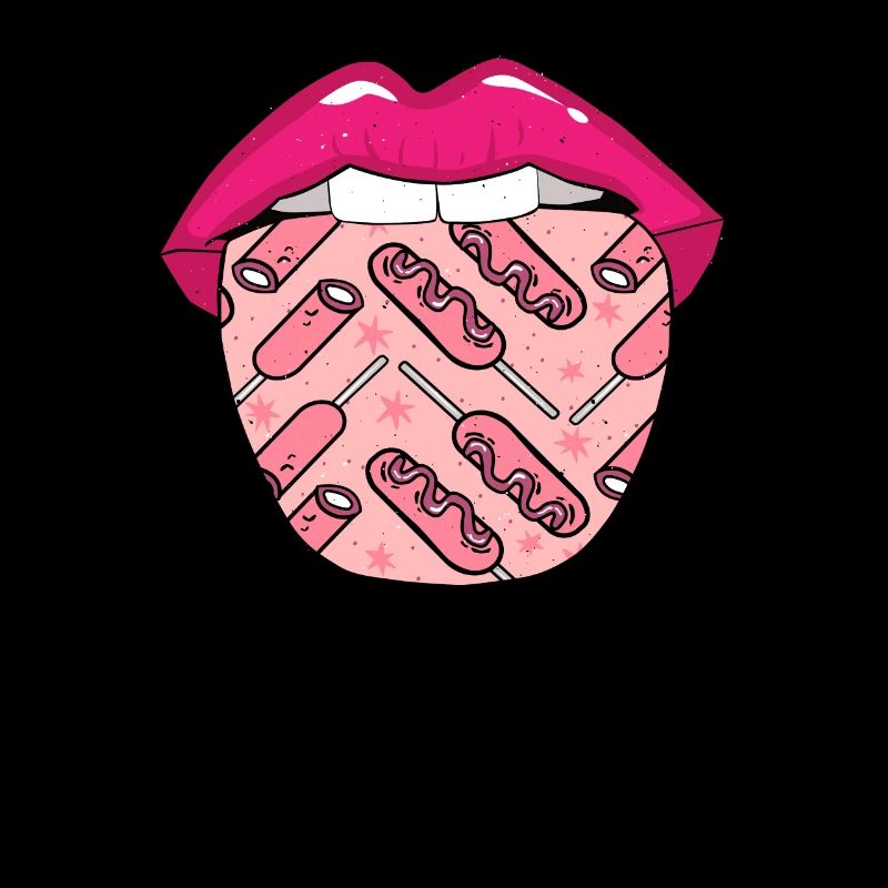 Corn Dog Corndog Lips