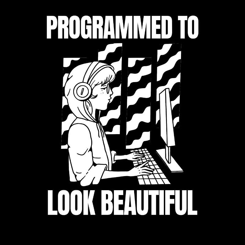 Developer Coder Programmer Beautiful