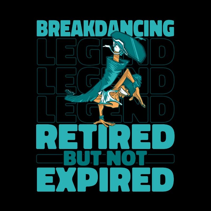 Breakdance Breakdancer Breakdancing Rentner