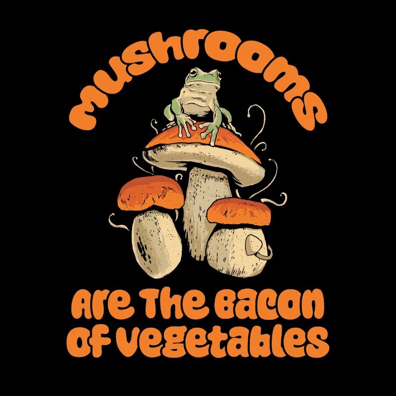 Champignons cueilleurs de champignons Drôle de nain de champignons