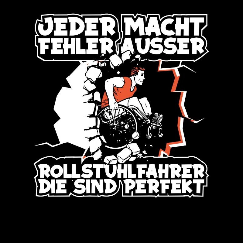 Rollstuhl Rollstuhlfahrer Perfekt