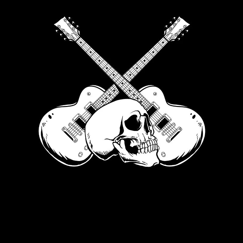 Guitare électrique Guitare électrique Skull