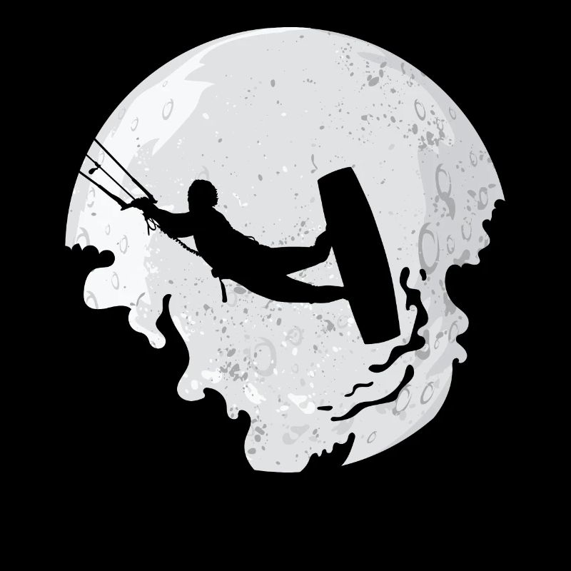Kitesurfer Kitesurf Kitesurf Kitesurf Lune