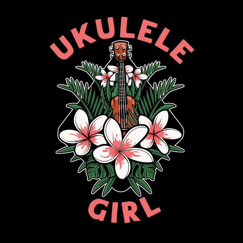 Ukulélé Fleur Ukulélé Fille