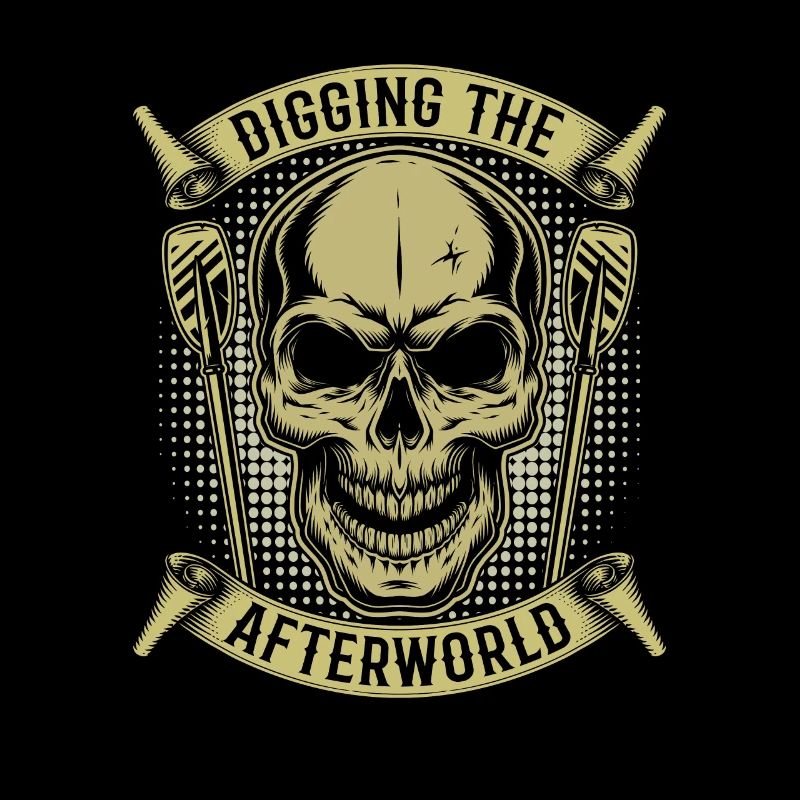 Rowing Rower Skull