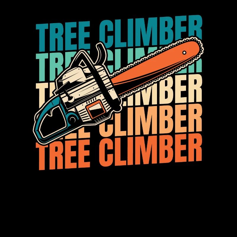 Baumpfleger Baumkletterer Arborist