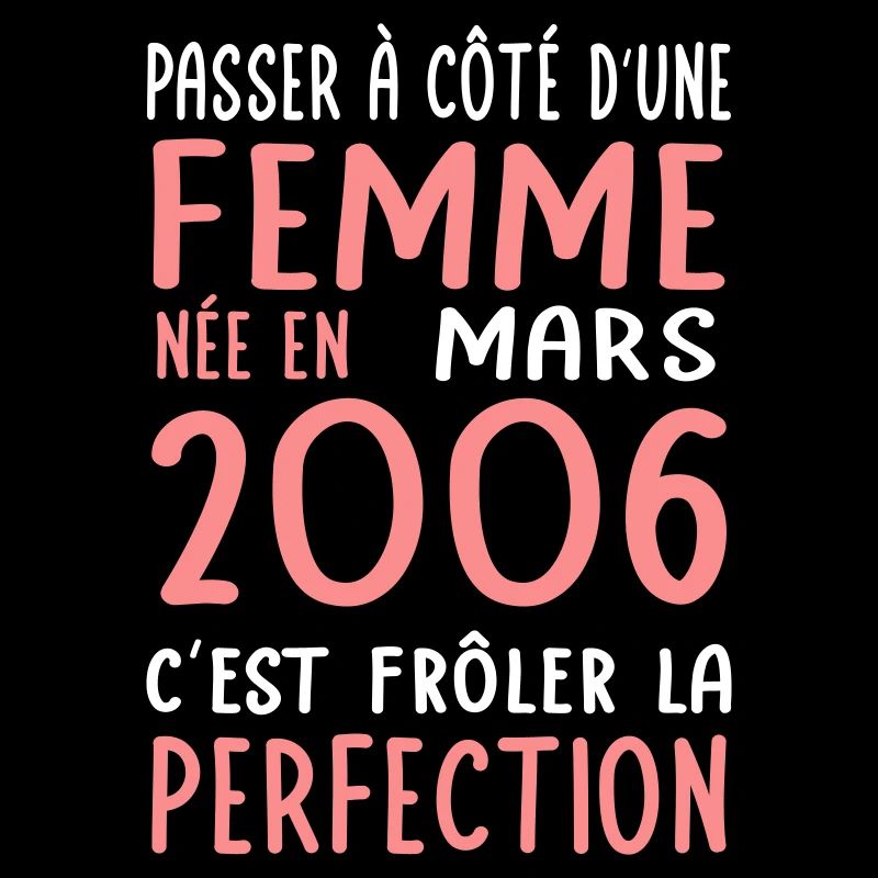 Anniversaire 20 ans - Née en Mars 2006