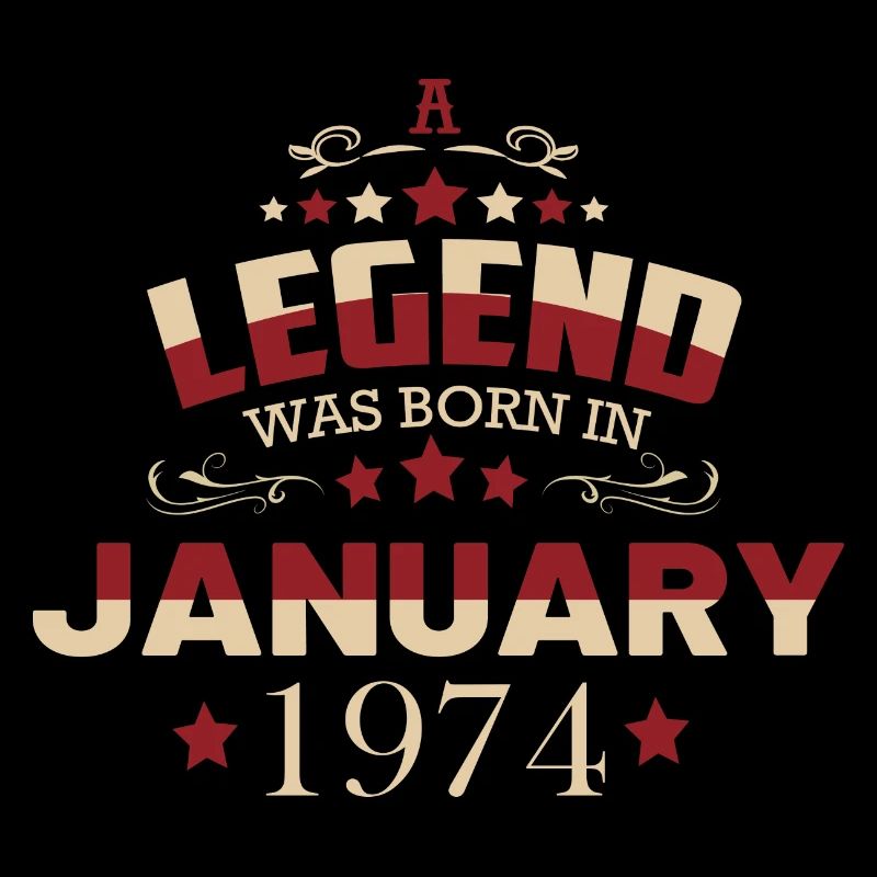 januar 1974 Geburtstag