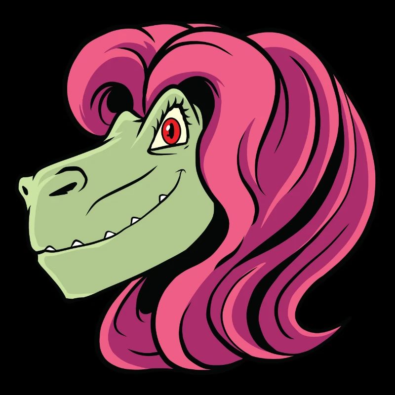 Dino Lady Dinosaurier Mama