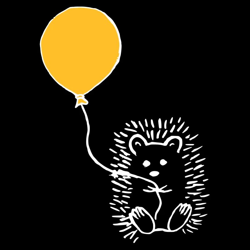 Hérisson avec ballon