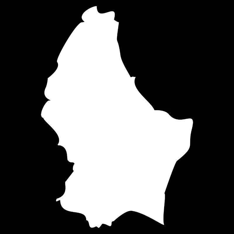 Drapeau de la carte luxembourgeoise