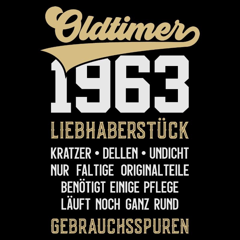 63. GEBURTSTAG OLDTIMER 1963