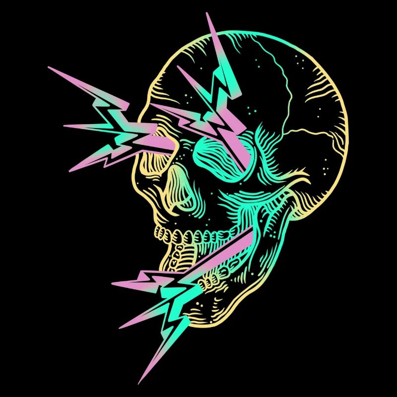 Skull Flash gelb