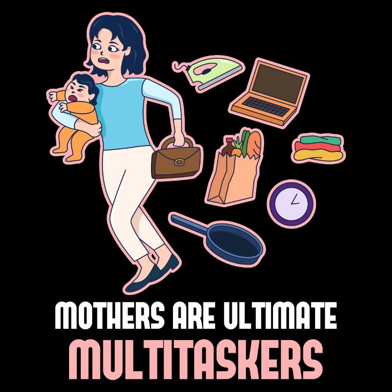 Muttertag Multitasker Design