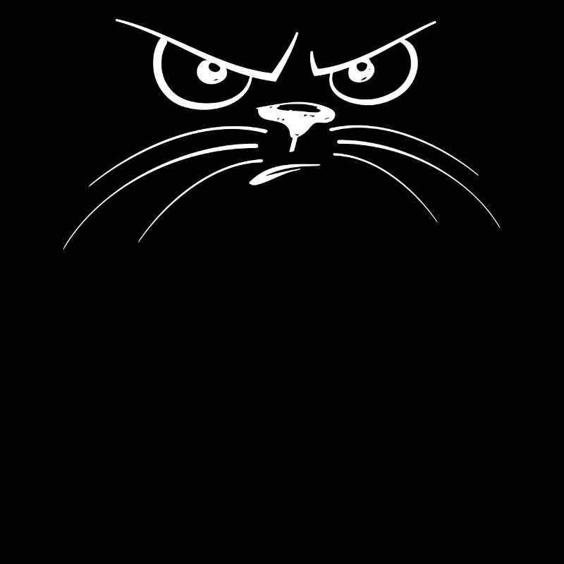 Cat face evil cat cats