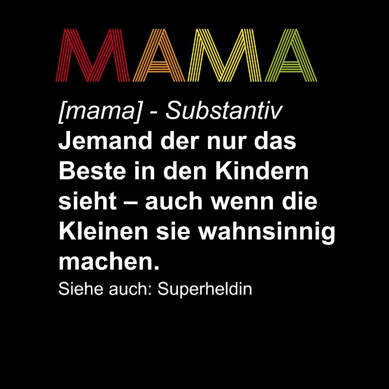 Muttertag Geschenk Mutter Mama T-Shirt