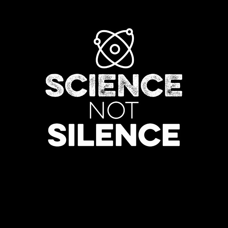 Science pas le silence avec Atom Tee - Keep Earth