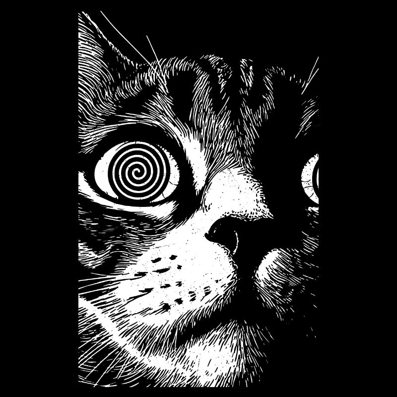 Drôle d’animaux Chat Esthétique Graphique