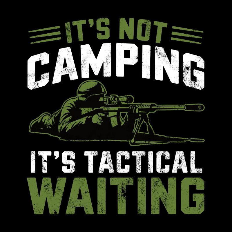 Ce n’est pas du camping C’est de l’attente tactique