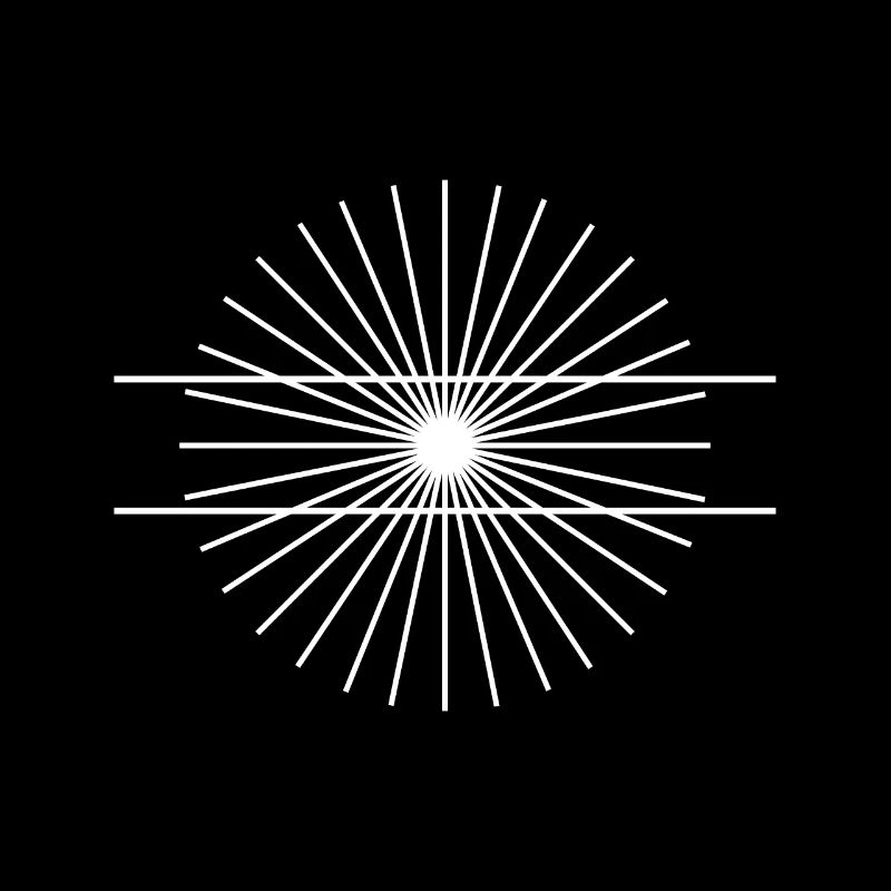 Optical illusion Gift Equal Long Parallel