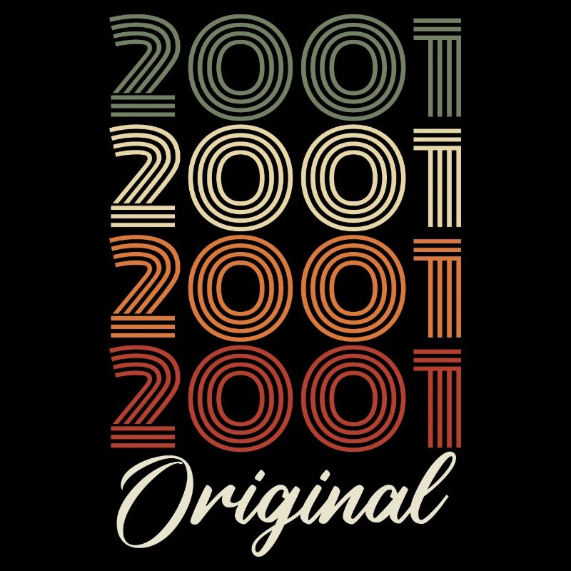 2001 Original Vintage Geburtstagsgeschenk 2001