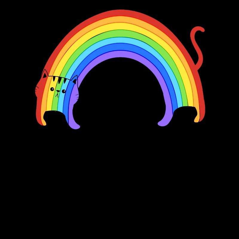 Regenbogen-Katze