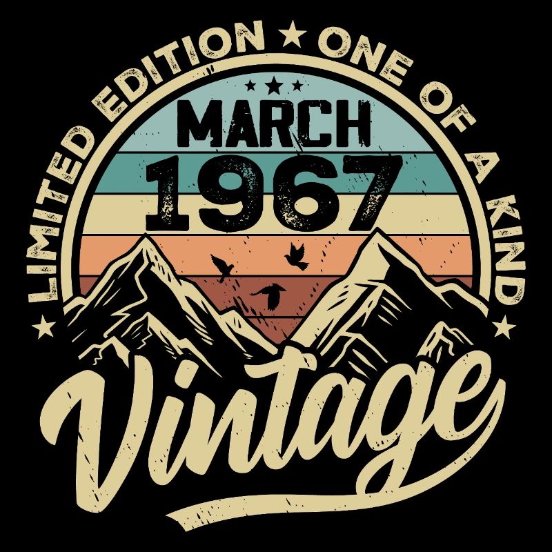 Mars 1967 Anniversaire - Millésime Mars 1967