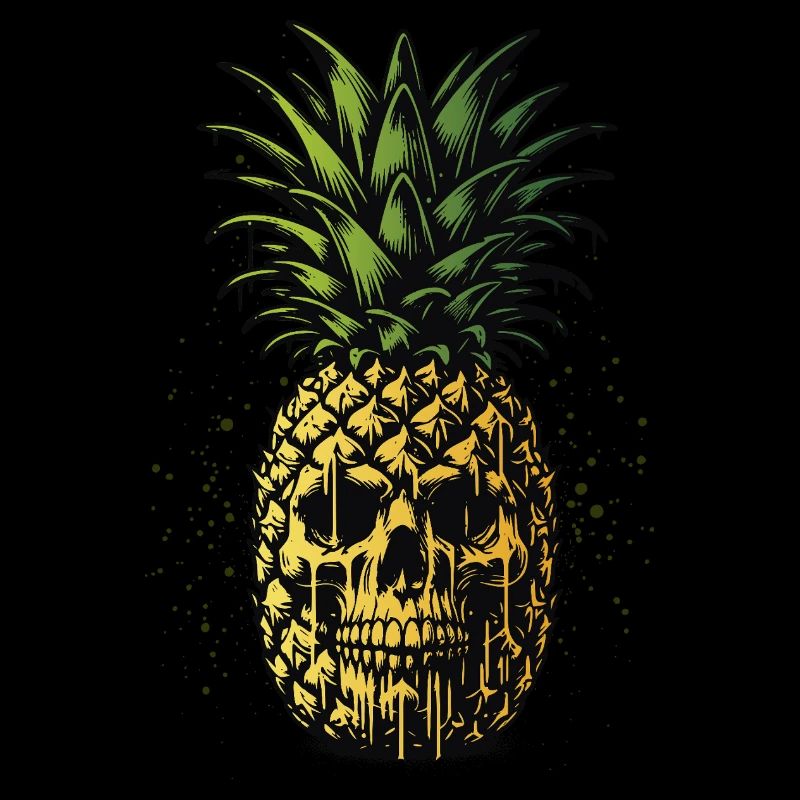 Pineapple Skull // Skull Pineapple Fruit FS0253