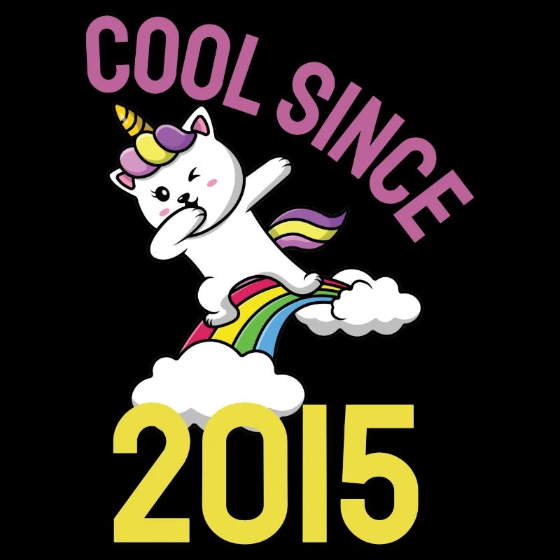 Cool depuis 2015 Dabbing chat 7ème anniversaire