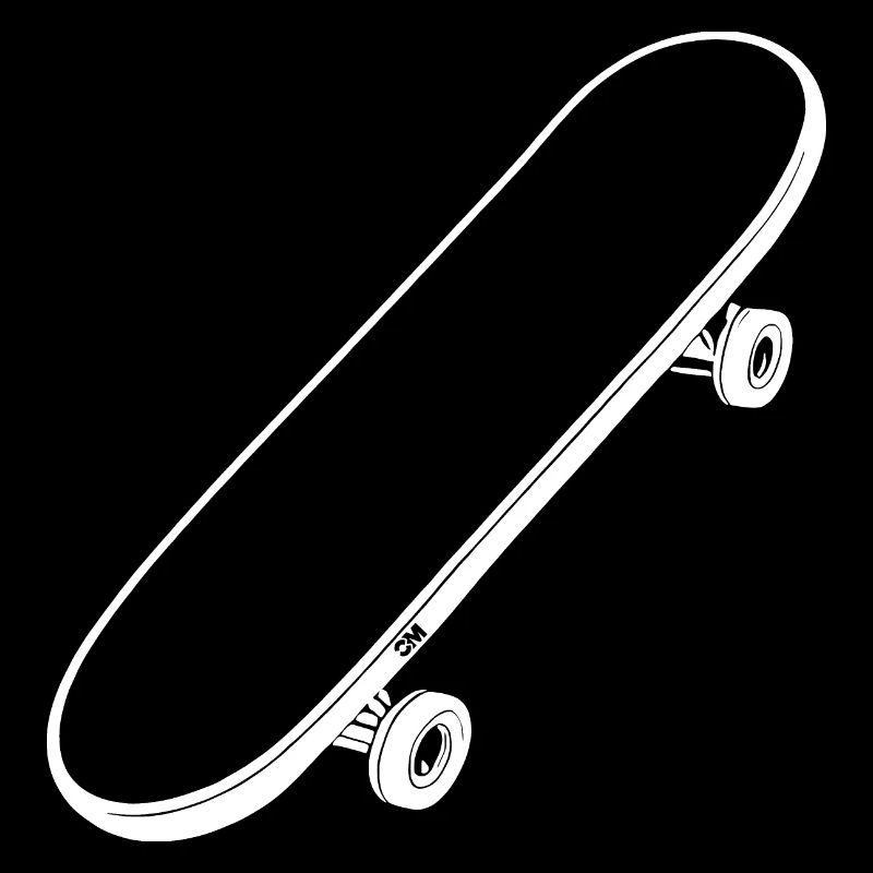 Simplified skateboard
